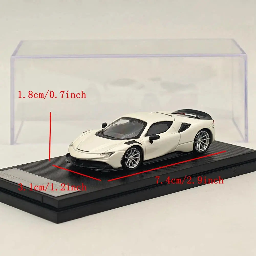 Fine model FM 1/64 Scale SF90 Diecast Models Car Collectible Christmas Gift