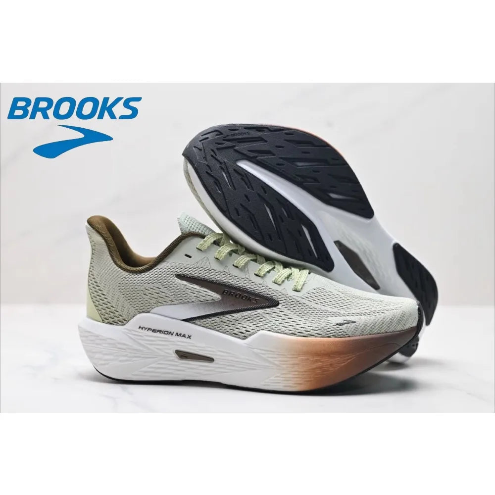Brooks Hyperion Max Gale 2 Shock-Absorbing Race Marathon Professional Running Shoes Men's Comfortable Casual Sneakers
