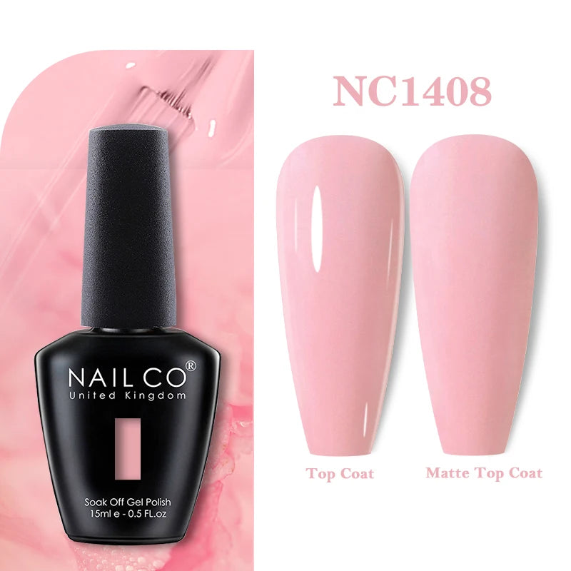 NAILCO Gel Nail Polish 15ml Nail Art Vernis Semi Permanent Soak off UV Gel Polish Gel Manicure Nail Varnish Nail Color Ongles