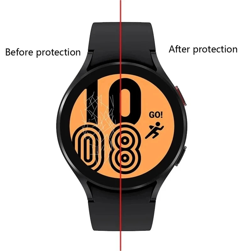 5Pcs Hydrogel Protective Film For Samsung Galaxy Watch 3 4 5 6 40mm 41mm 42mm 44mm 45mm 46mm Screen Protector