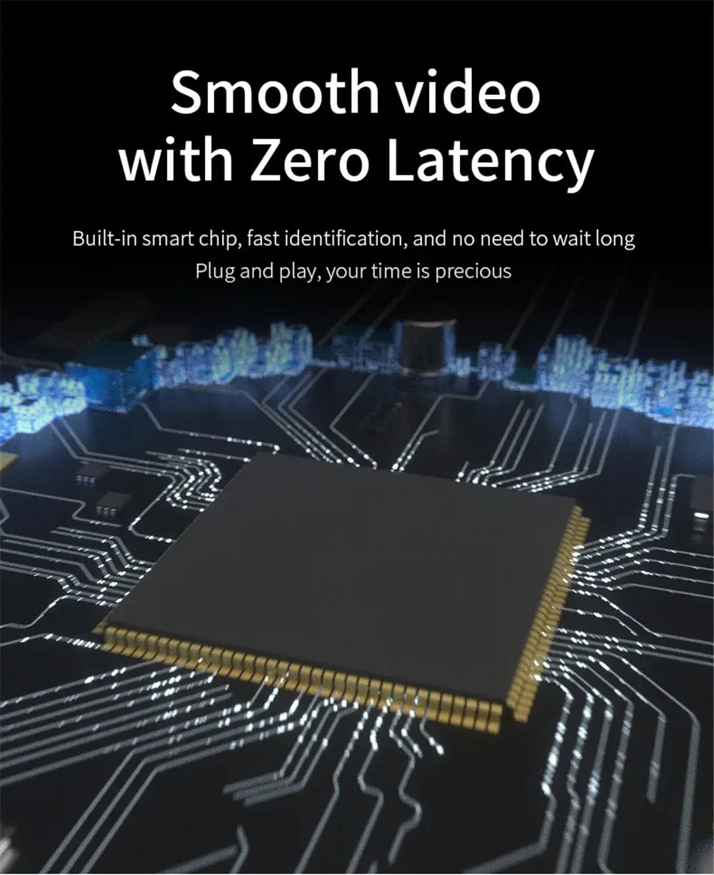 LD39 Wire HD Streaming Display TV Stick Dongle Micro USB Type C to HDMI Cable Mirroring Screen for Android Phone Tablet to TV