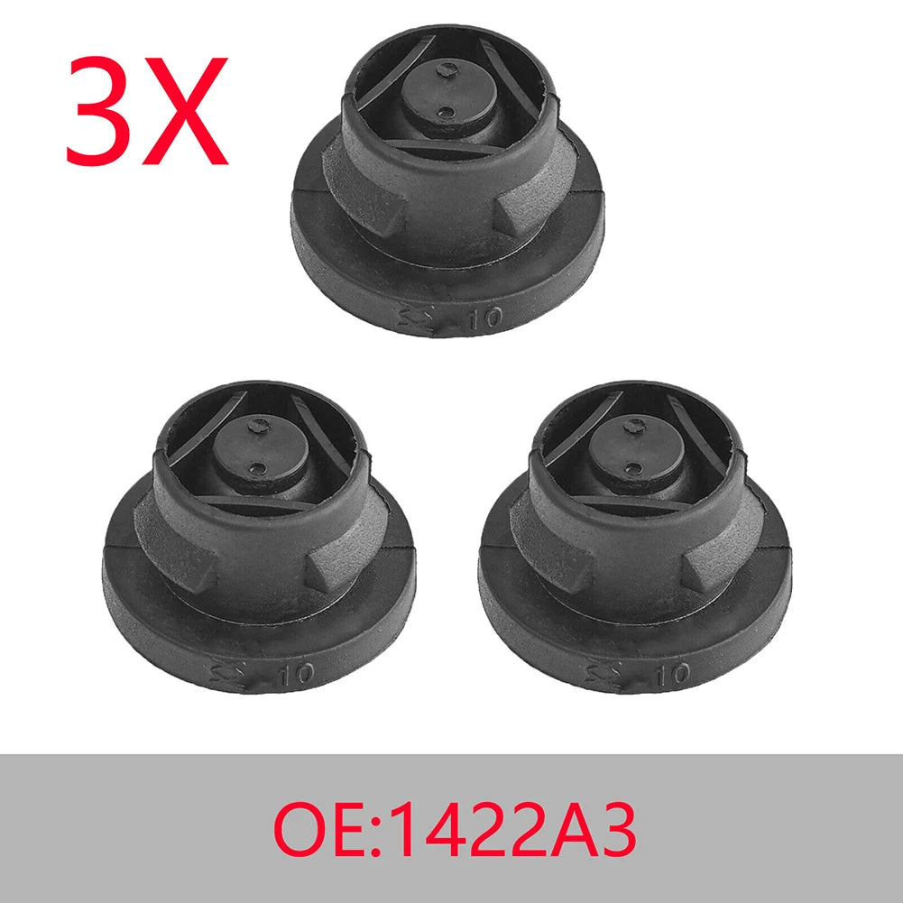 3Pcs Car Air Filter Rubber Insert Grommet For 1.6 HDI Diesel 1422A3 1422.A3 Hood Rubber Gasket Parts Easy To Install