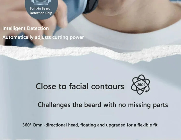 PHILIPS S5366 Electric Shaver IPX7 Full-body Wash Men's Grooming Comfort Shaving Flash Charge Beard Razor with Sideburns Trimmer