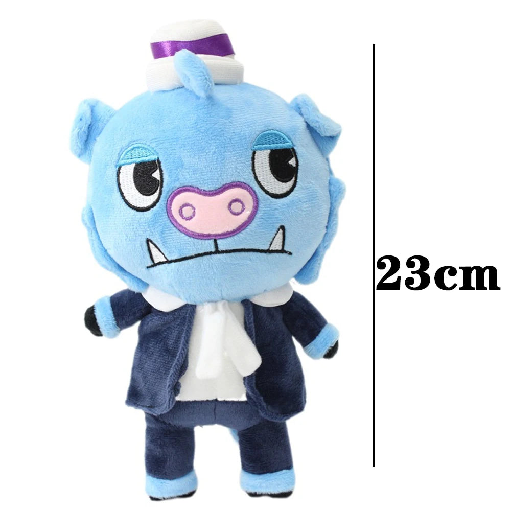 20-28cm Happy Tree Friends Plush Doll Cartoon Anime Plush Toys Flakey Flippy Soft Pillow Room Decor Doll Gift For Boys Girls