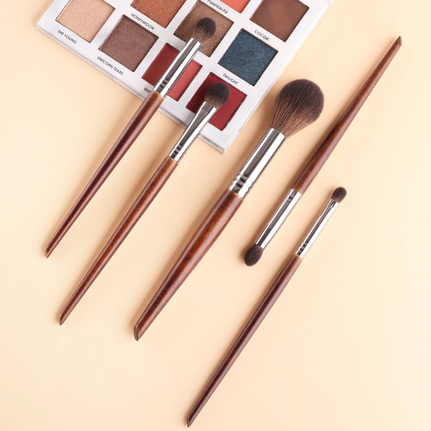 5pcs Natural Makeup Brushes Set Eyeshadow Make Up Brush Kit for Blending maquillage makeup brush