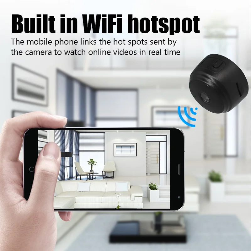Mini A9 Camera WiFi Wireless Monitoring Security Protection Remote Monitor Camcorders Video Surveillance Smart Home