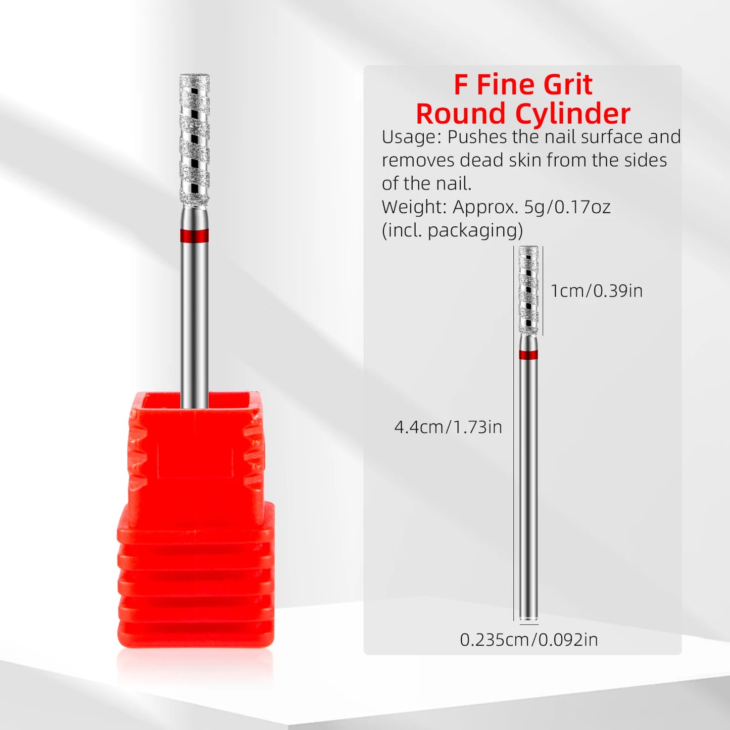 Tornado Diamond Nail Drill Bits Spiral Drill Milling Cutter For Manicure Electric Machine Accessory Nail File Gel Remover Tool