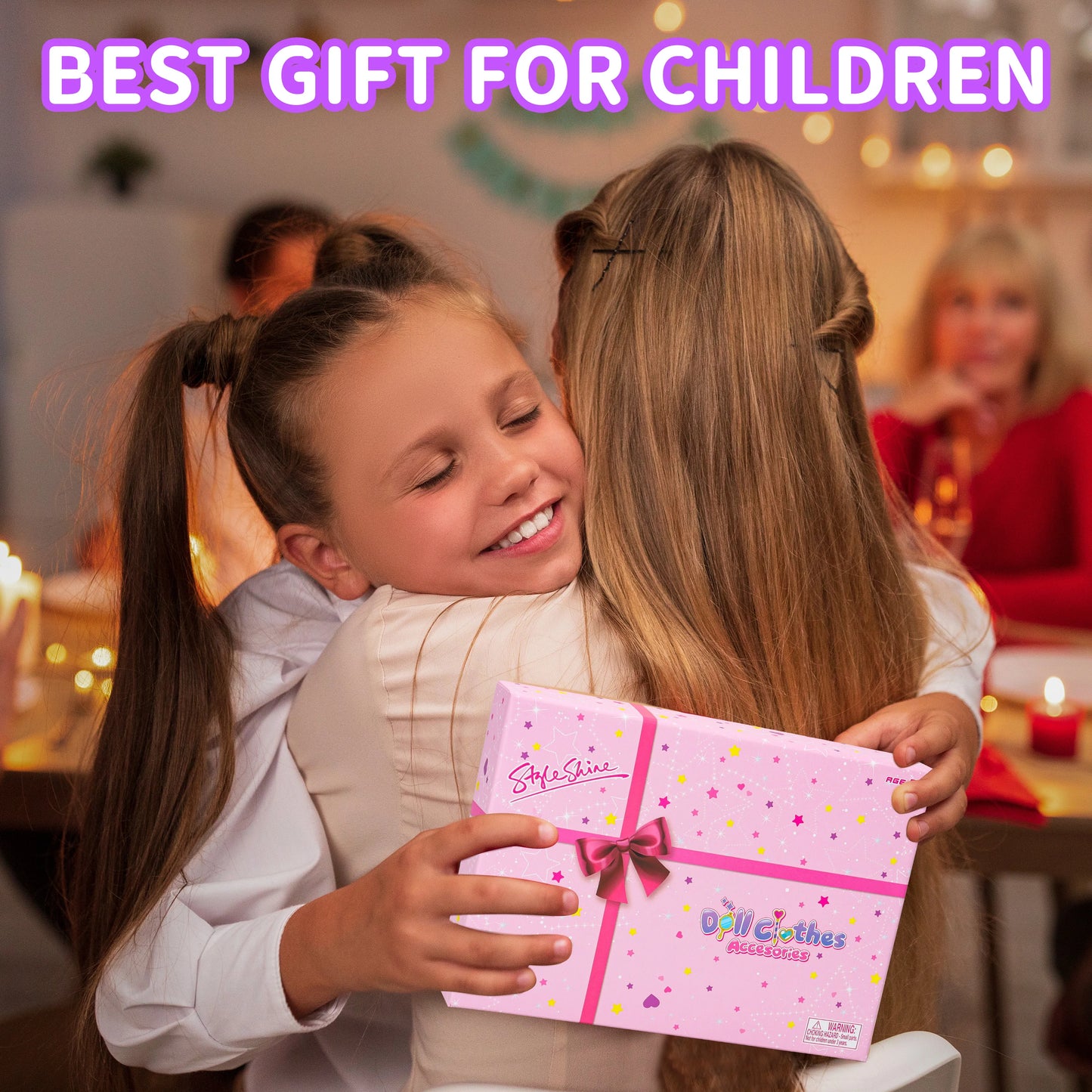 Random 70 PCS Gorgeous Doll Clothes and Accessories for 11.5 Inch fashion Doll -doll House Accessories- A Perfect Gift for Girls