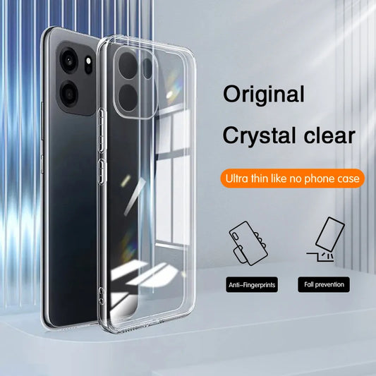 High Qualtiy Thin Phone Case for OnePlus Nord CE6 CE 6 Turbo 6V 5G Soft Silicone Transparent Luxury Back Cover Funda Accessories