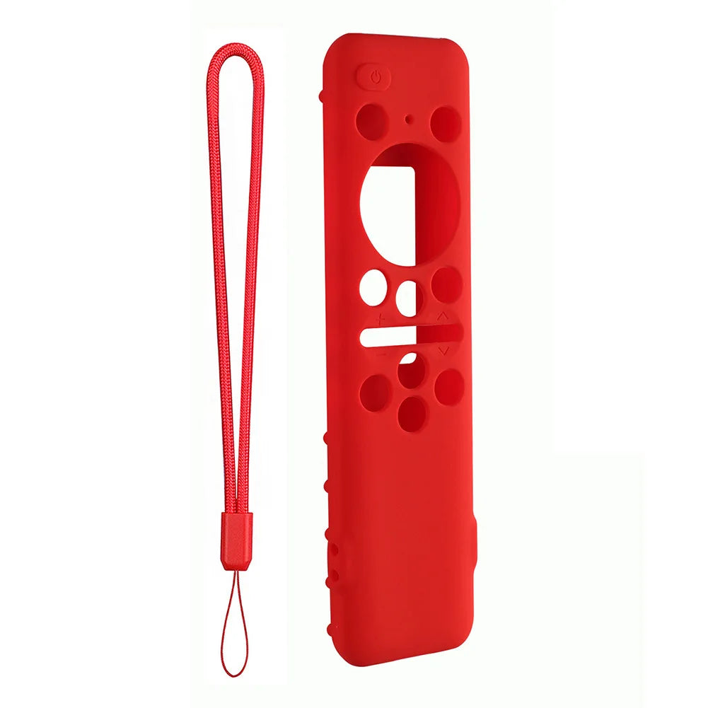 Protective Cover BN59-01432A 01432B Remote Control Covers Silicone with Lanyard Shockproof for Samsung 8K Neo QLED HDR Smart TV