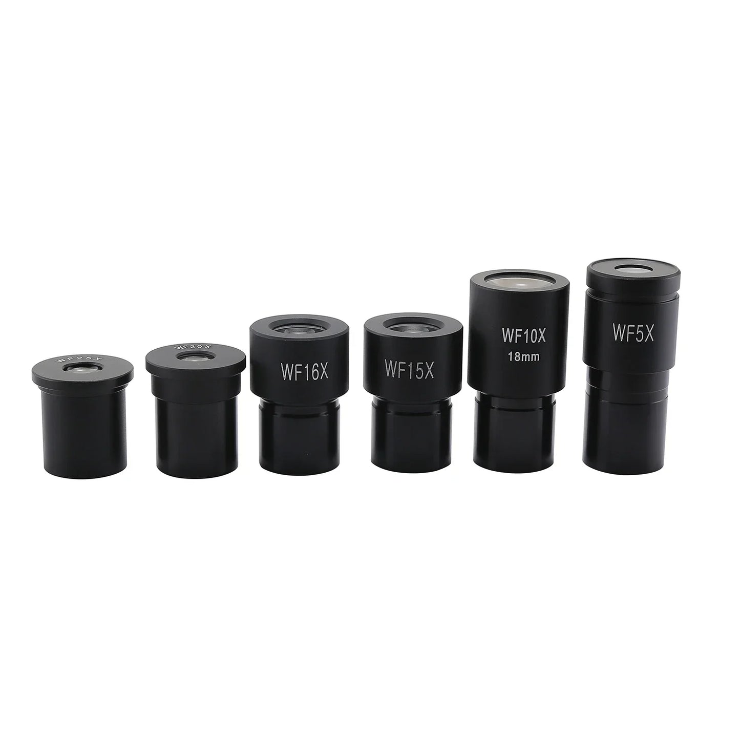 Biological Microscope Eyepiece School Science Educational Optical Microscope Glass Lens WF5X WF10X WF15X WF16X WF20X WF25X