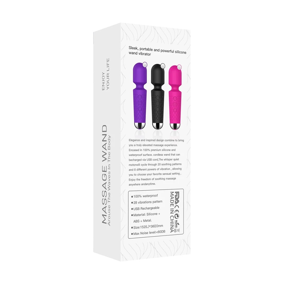 20 Speeds Powerful AV Vibrator Magic Wand Clitoris Stimulator Sex Toys for Women G spot Massager Adult Female Sex Erotic Product