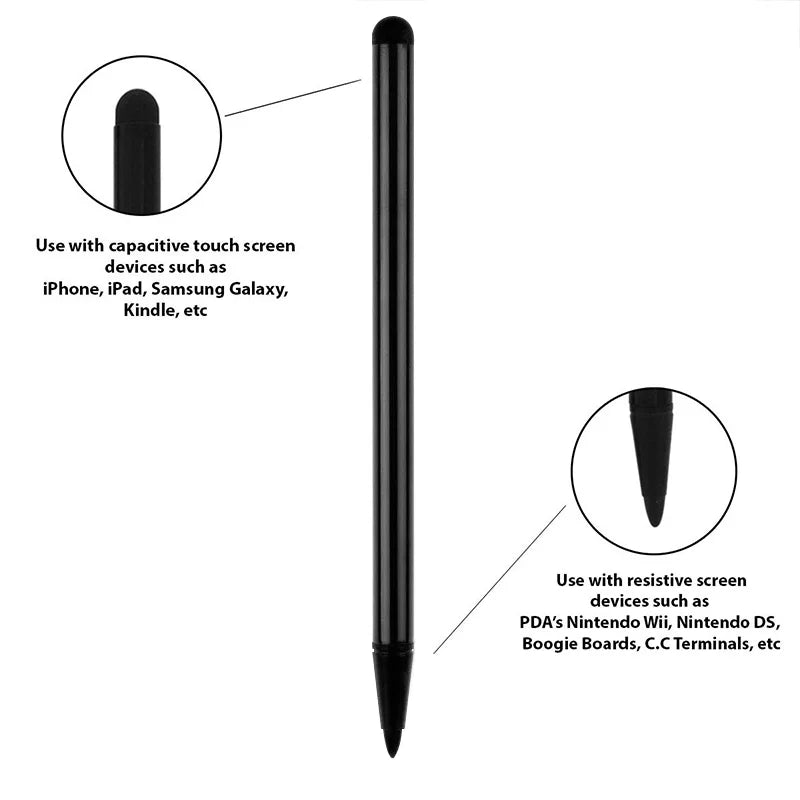 Universal Capacitive and Resistive Stylus for Tablet IPad Xiaomi Samsung Stylus Pen for Phone Touch Pen