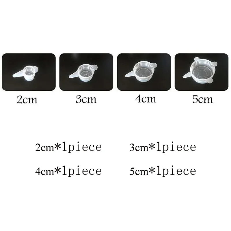 16 Sizes Silicone Stretch Lids Universal Lid Silicone Bowl Pot Lid Silicone Cover Pan Cooking Food Fresh Cover Microwave Cover