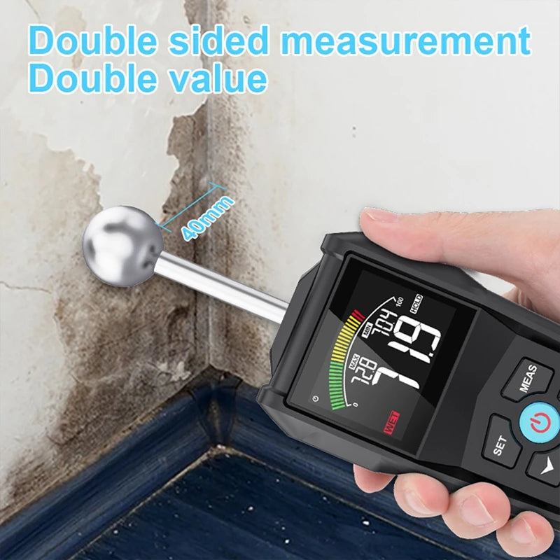 1PC MESTEK WM700B Digital Wood Hygrometer without Contact Wood Moisture Detector High Quality