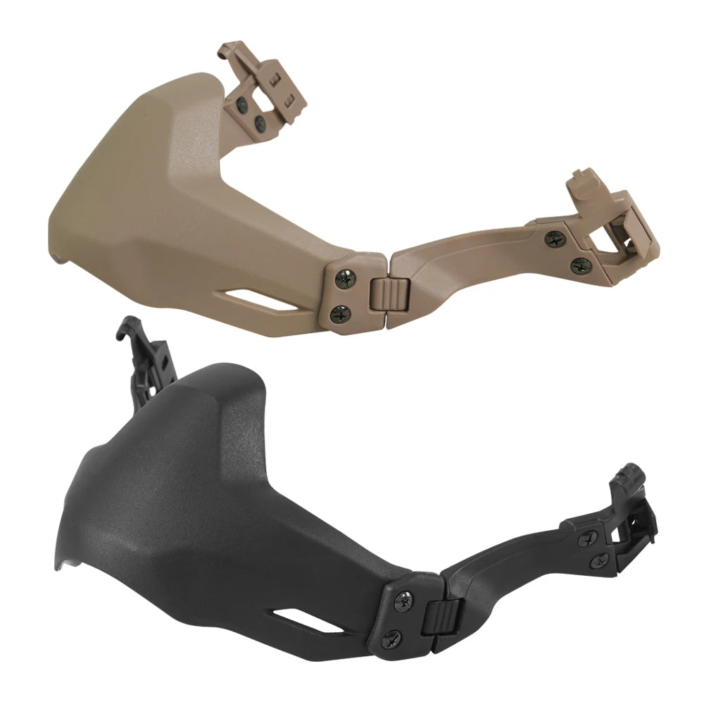 BOOIU Tactical Fast Helmet Half Mask Hunting Military Cs Game Live Paintball Shooting Helmet Mask Helmet Accessories Equipment