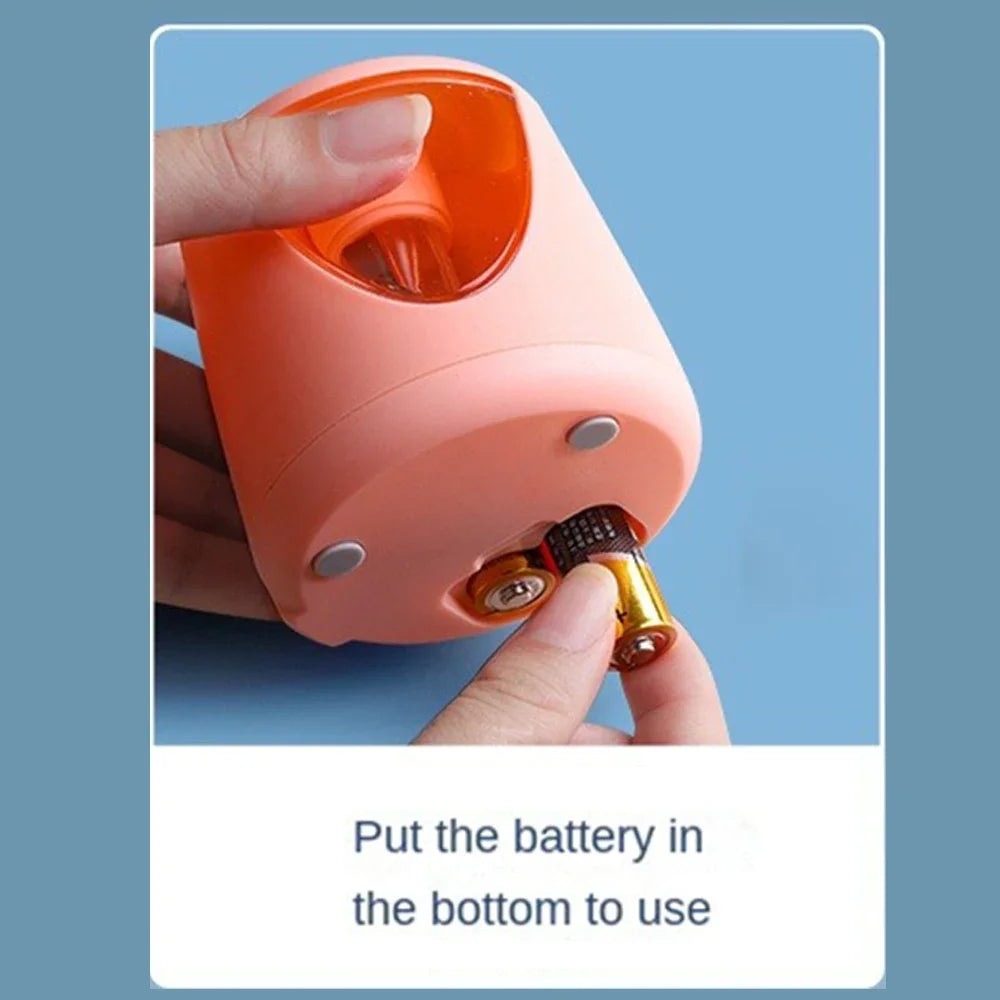Automatic Electric Pencil Sharpener Multifunctional Cute Sharpener for 6mm-8mm Pencil Primary Students Children Stationery Gift