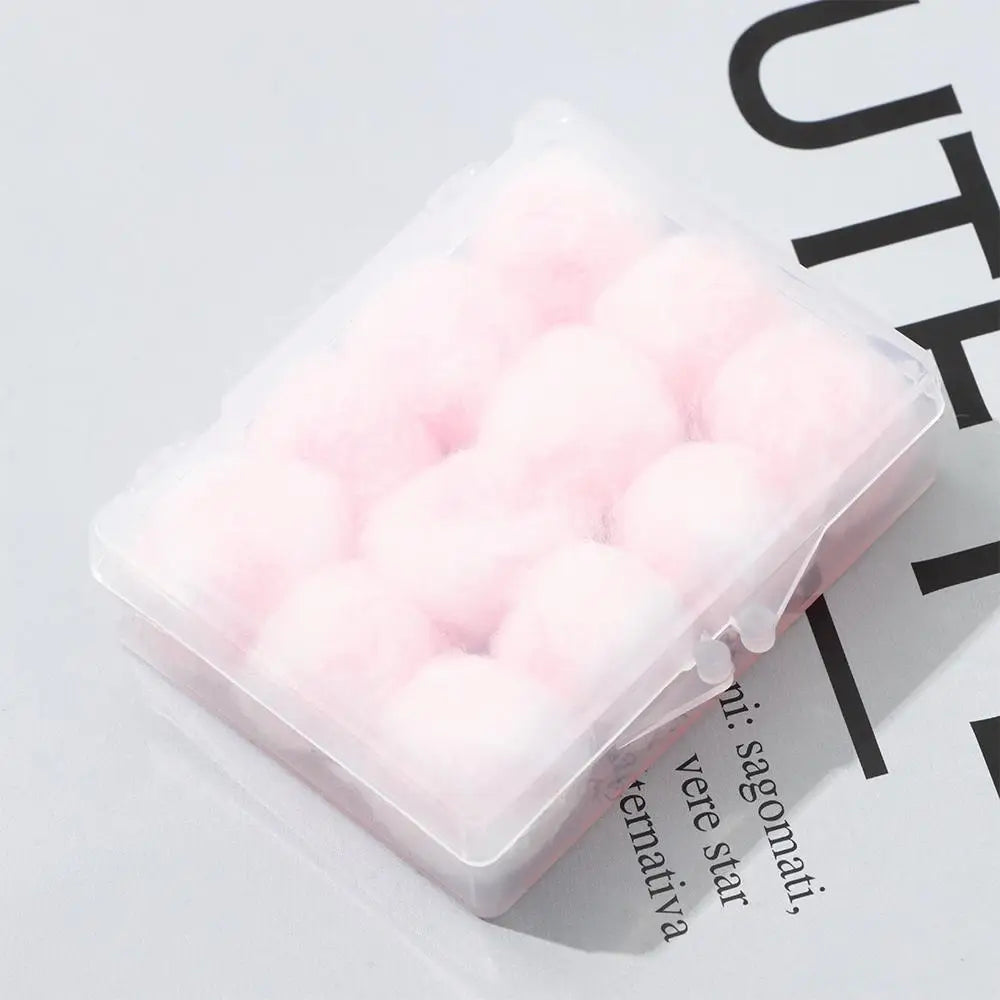 2/4/6/12/20PCS Gift Soft Wax Cotton Earplugs Wax Kneadable Ear Plugs Airplane Sound Insulation Noise Reduction Ear Plug Unisex