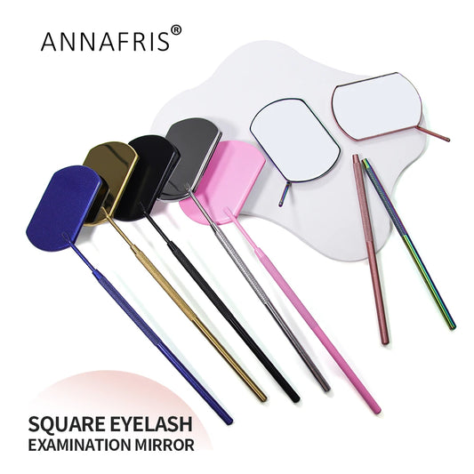 Multifunction Eyelash Mirror Magnifying Beauty Long Handle Mirror For Checking False Eyelashes Extension Grafting Makeup Tools