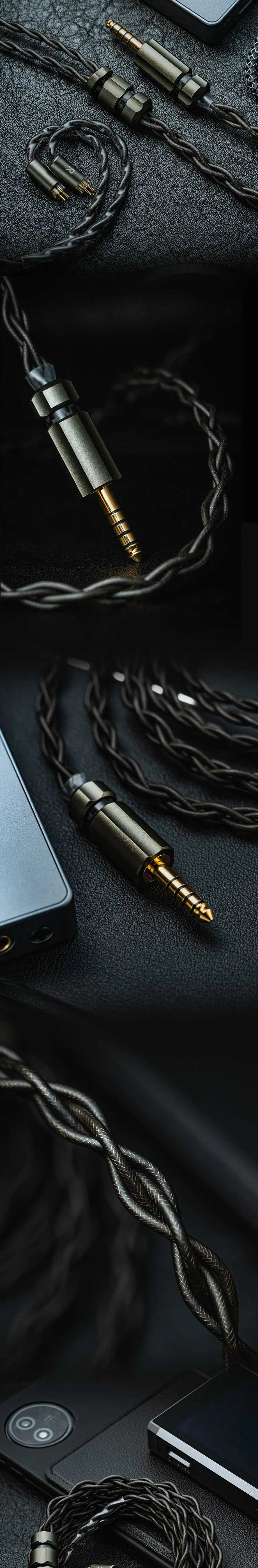 Angelears x Yongse Fujin Flagship Upgrade Cable Furukawa Cores Gold-Silver Alloy Palladium-plated Silver Pure Silver-plated OCC