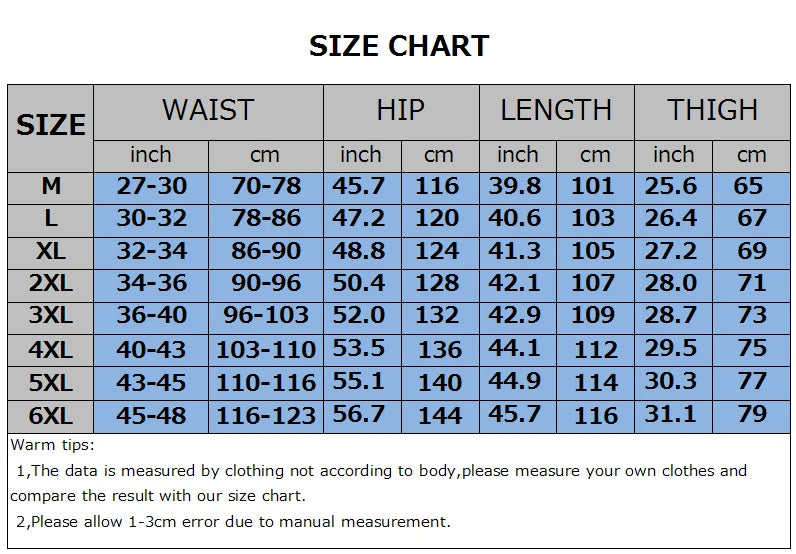 Men Trousers Casual Jogger Pants Elastic Waist Long Pants Zipper Pockets Cotton Overalls High Quality Work Pants
