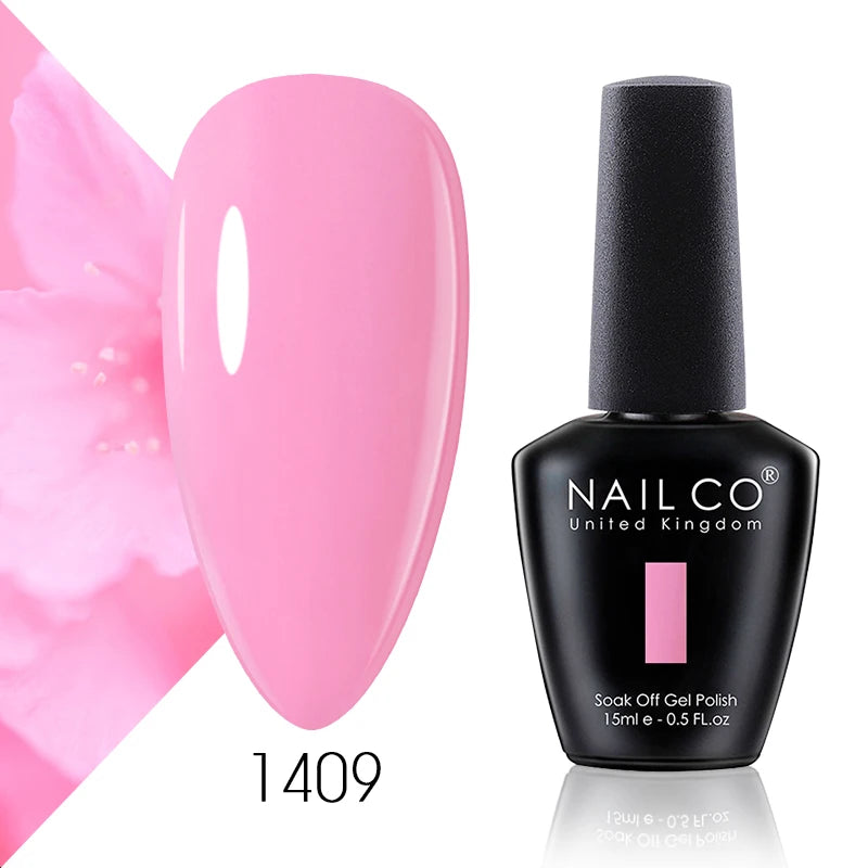 NAILCO 15ml Hema Free TPO Free Top Coat And Base Coat Art Design Gel Nail Polish Top Base Coat UV LED Soak Off Gel Nail Varnish