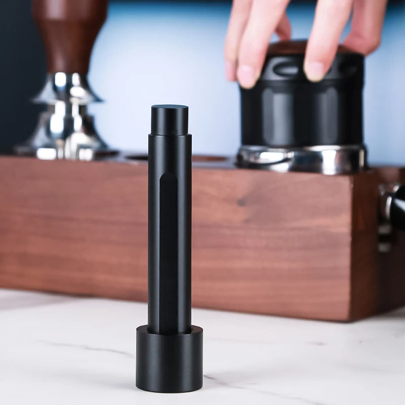 Shrinkable Portable Coffee Powder Stirring Needle 304 Stainless Steel Stainless Steel Espresso Needle Distributor With Base