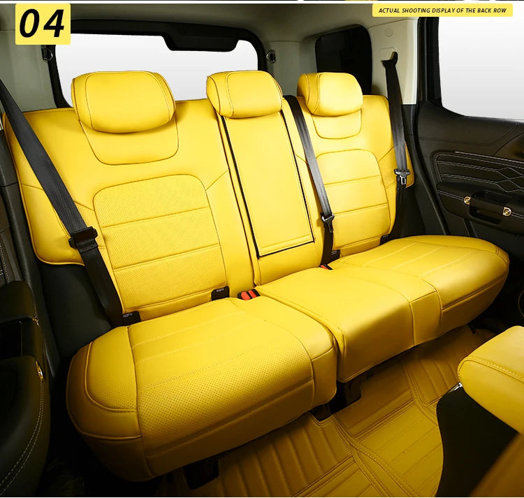 Custom Car Seat Covers Full Set Leather For Tank 300 2021 2022 2023 2024 Auto Interior Styling Protector Accesories Styling