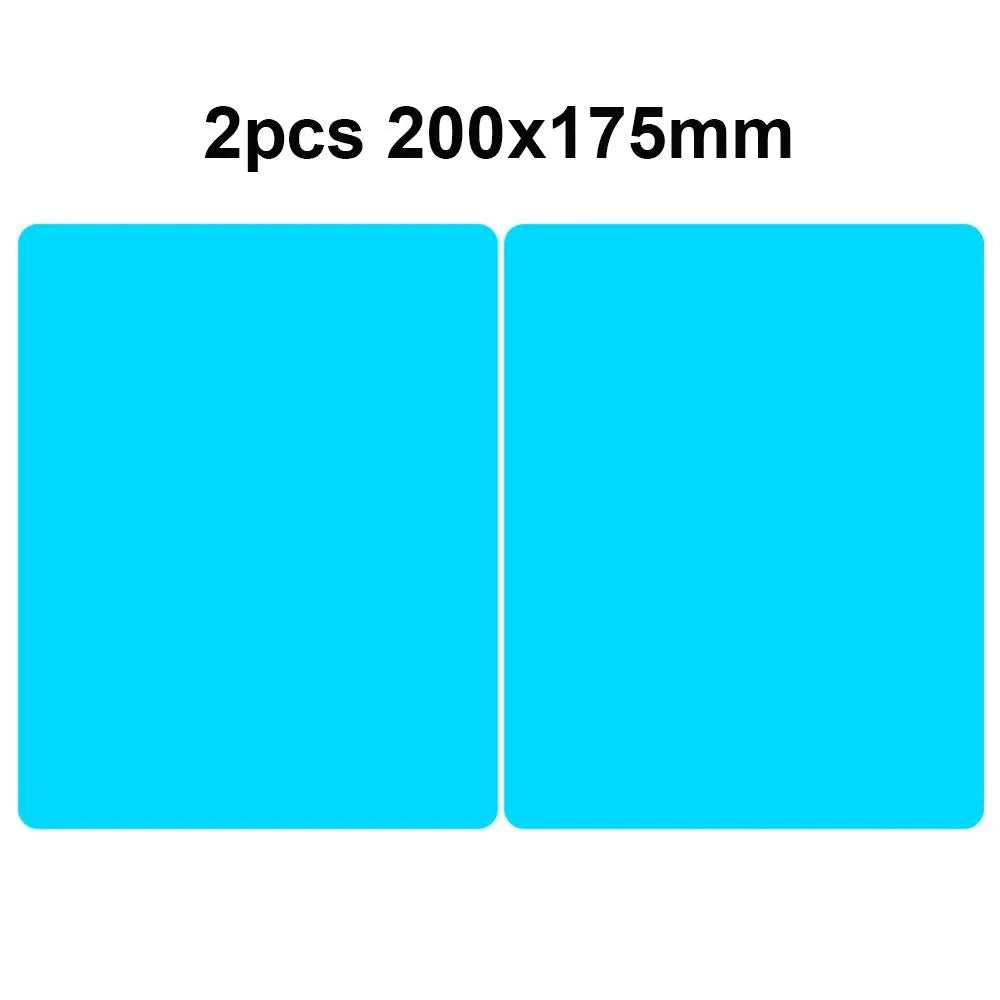 2X Car Mirror Rain-proof Film Car Rearview Mirror Waterproof Film Window Glass Anti-Fog Anti-reflective Sticker Auto Accessores