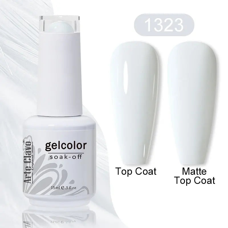 Arte Clavo 15ml Gel Polish Hybrid Varnishes 179 Colors Nails Art For Manicure Soak Off UV Need Top Base Primer Gel Nail Polish