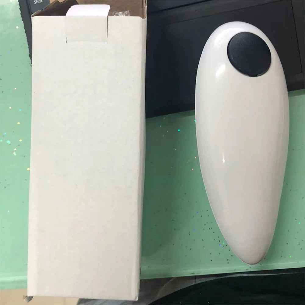 Electric Can Opener Automatic Bottle Opener Battery Operated Tin Opener One Touch for Weak Hands for All Kinds of Jars