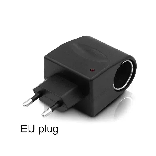 Car Cigarette Lighter Adapter AC 220V To DC 12V EU US Plug Converter Wall Power Socket Plug Adapter Auto Converter Car Accessory