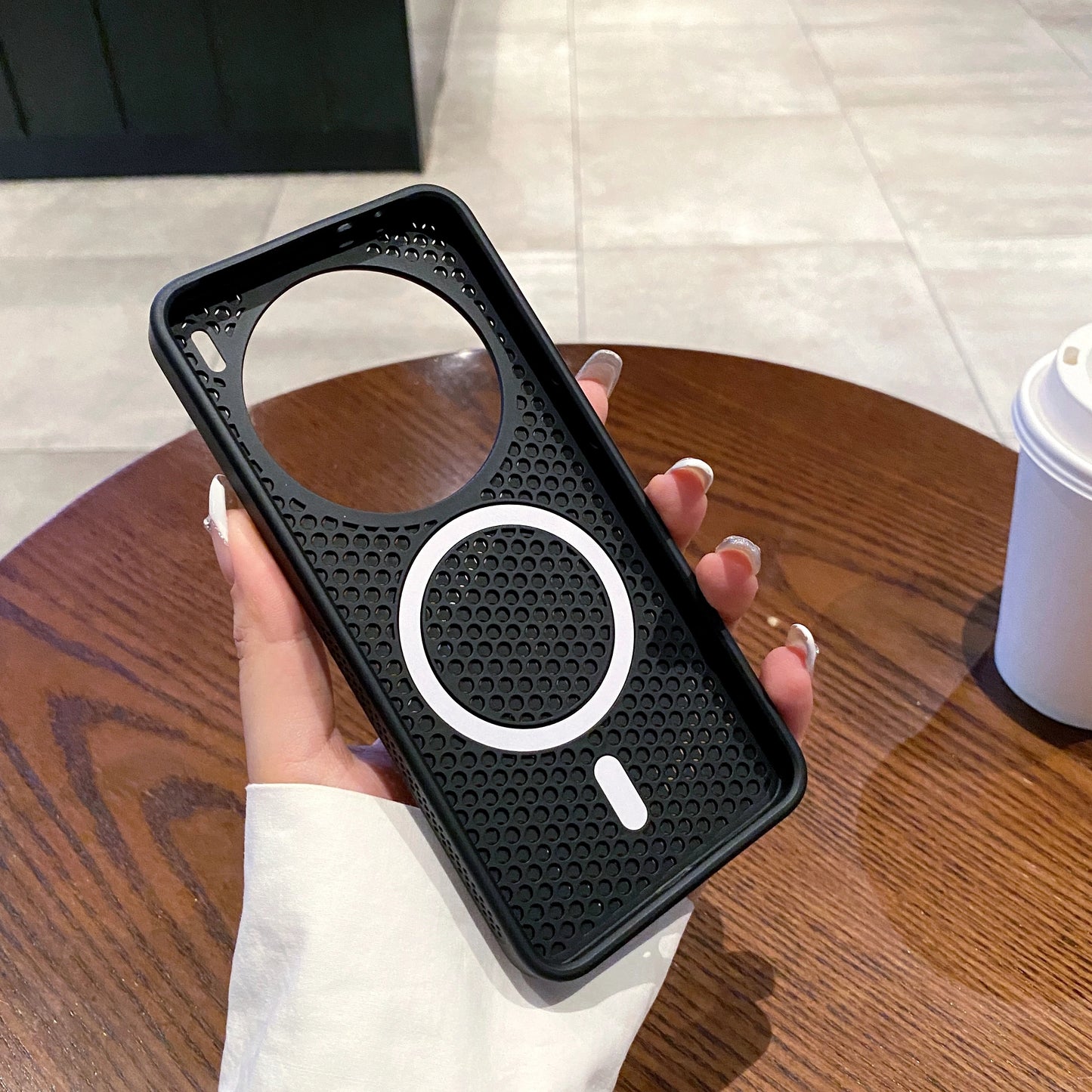 Heat Dissipation Wireless Charging Magnetic Case for Vivo X200 Pro X100 X300 Pro X200Pro Mini, Cooling Matte Hard Phone Cover