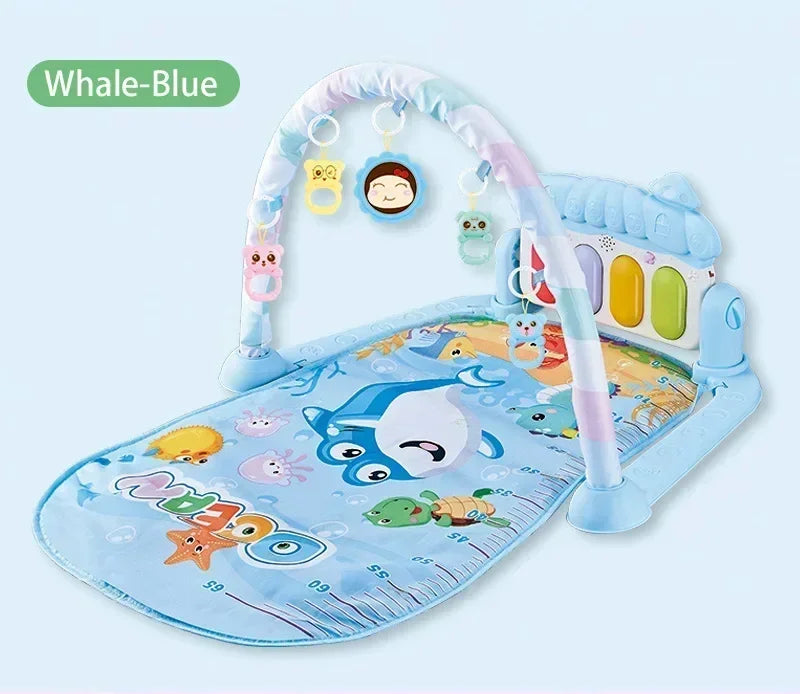 Baby Toys Music Pedal Piano 0-1 Year Old Newborn Piano Game Pad Toddler Christmas Gift Mother and Child Supplies New