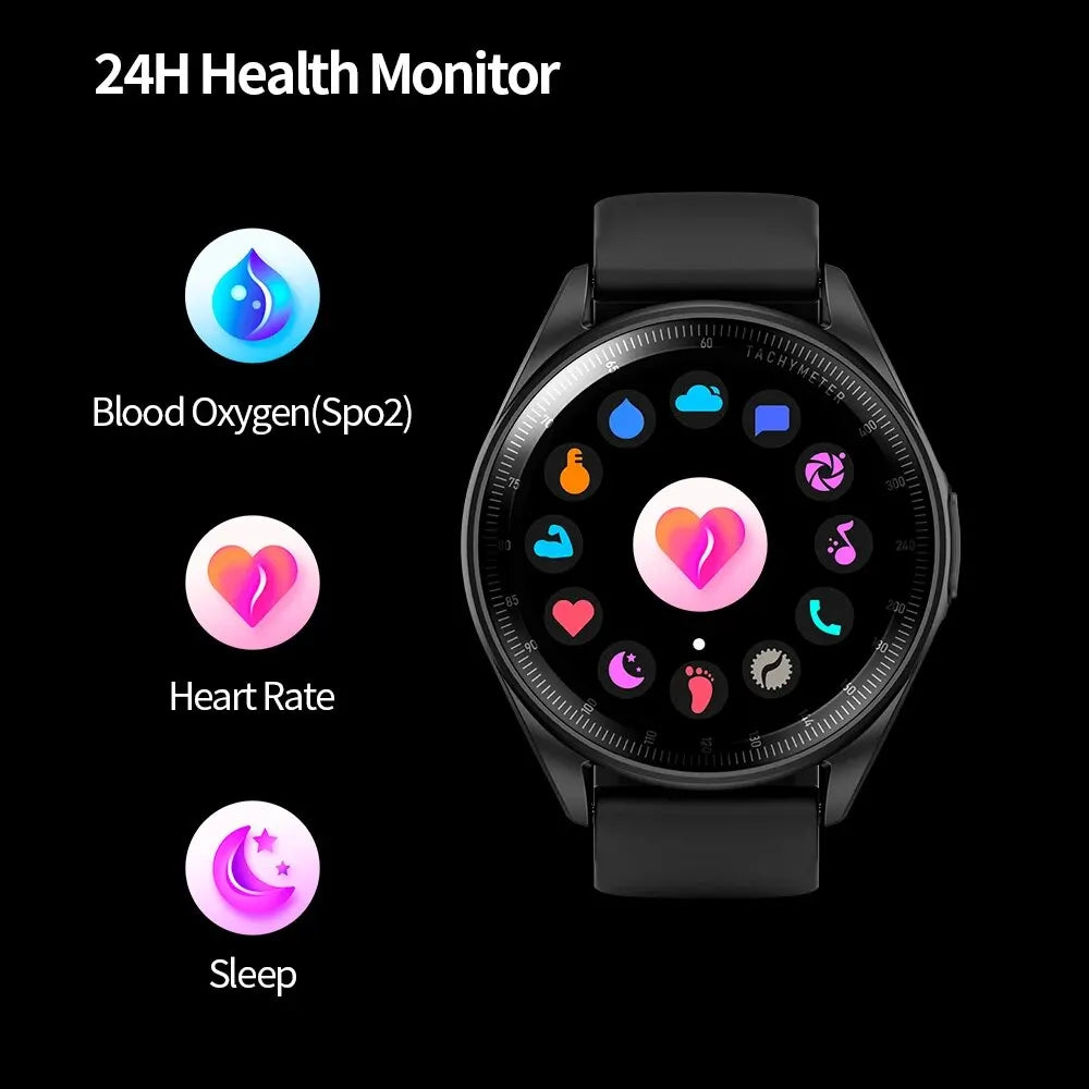 FreeYond Watch S1A Smartwatch Bluetooth Call Blood Oxygen Built-in 24H Heart Rate 120+Sports Modes Support Android IOS System