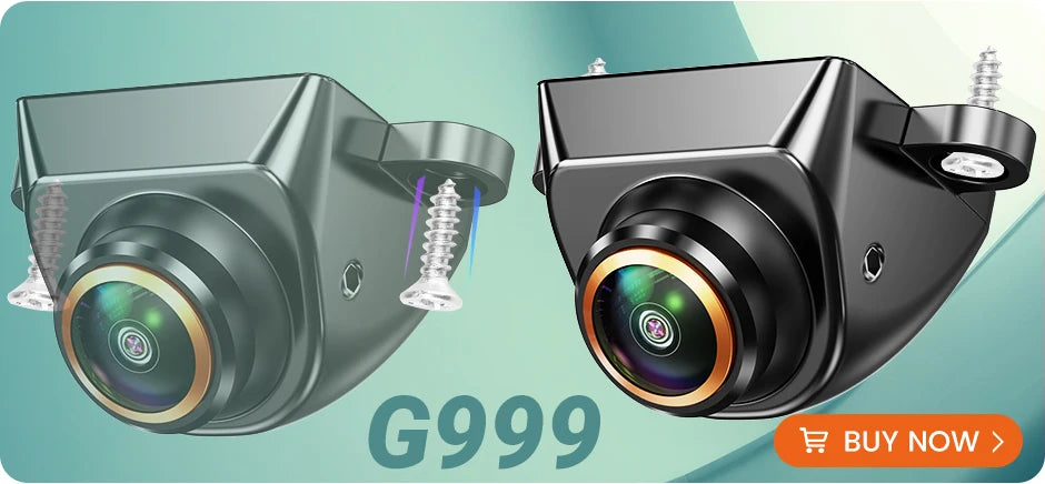 GreenYi AHD1080P Car Front Rear View Back Up Camera 170° Fisheye Lens Full HD Night Vision Vehicle Reverse Camera Universal G301