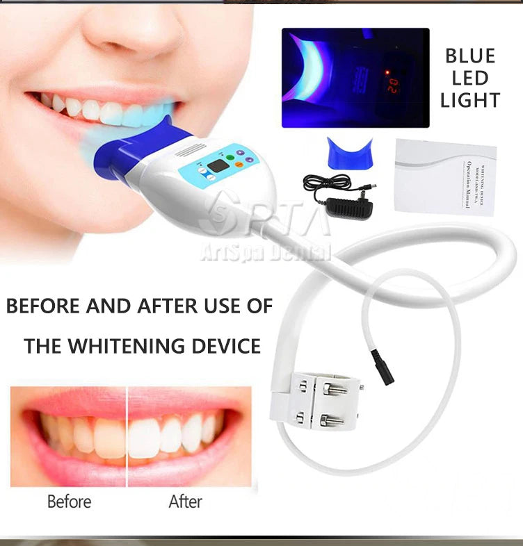 Dentist Tooth Whitening Machine Utilizes Cold Light Technology Effectively Whiten Teeth Dental Unit Chair Features Blue Light