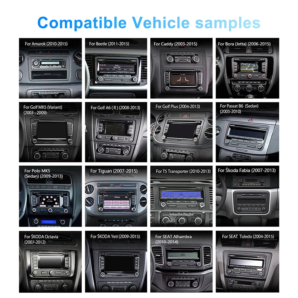 VW 9-inch Universal Android 11 Car Stereo CarPlay Head Unit Bluetooth FM Radio GPS for VW Passat Golf MK5 MK6 Jetta T5 EOS POLO