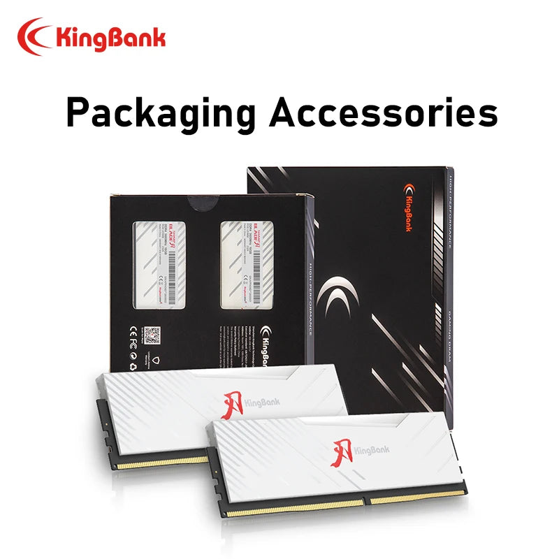 Kingbank RGB Memory Module DDR4 3600mhz 8GBx2 16GBx2 Desktop Intel Computer Memory Memoria RGB Light Strip Granules Hynix