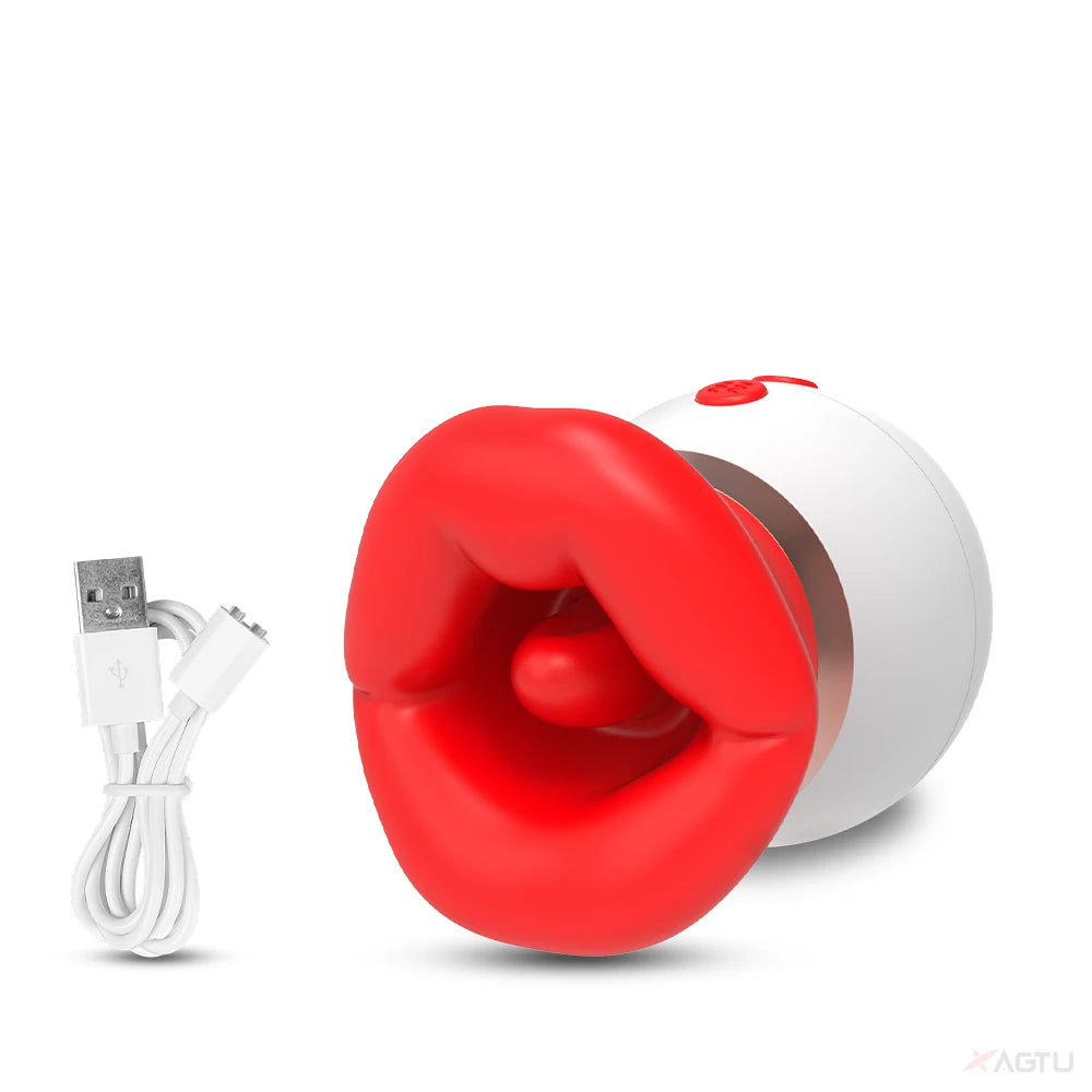 Powerful Swing Sucking Vibrator for Women Tongue Licking Clitoris Sucker Female Oral Nipple Stimulator Sex Toys for Adults Goods