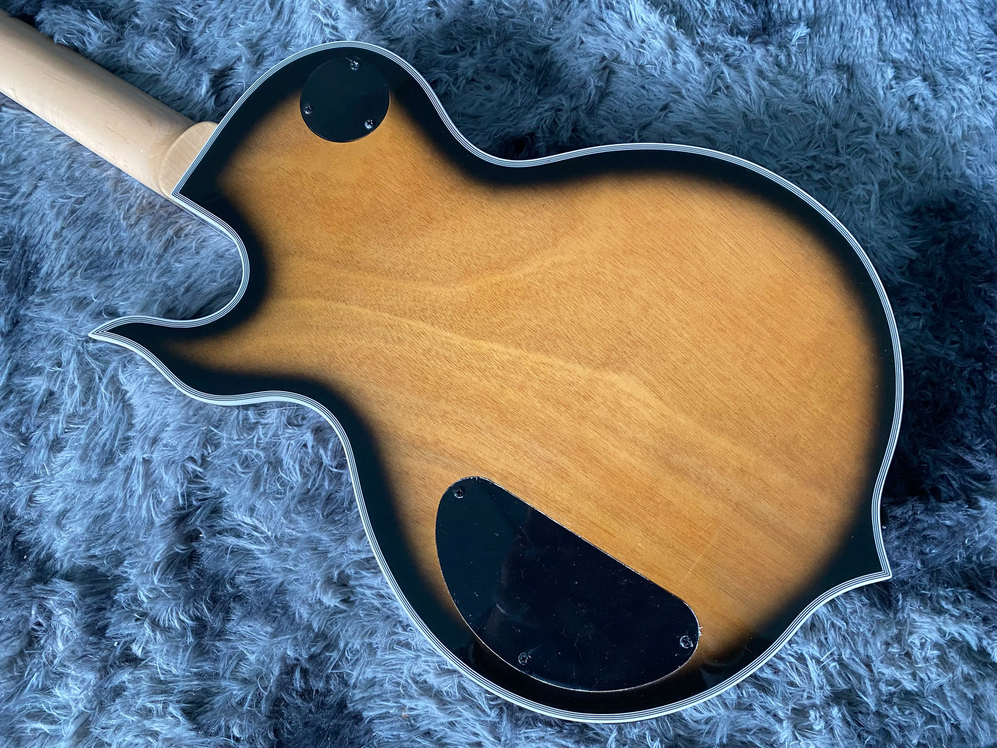 Chinese Electric Guitar Mahogany Body And Maple Neck Zakk Black Hardwae ABR-1 Bridge
