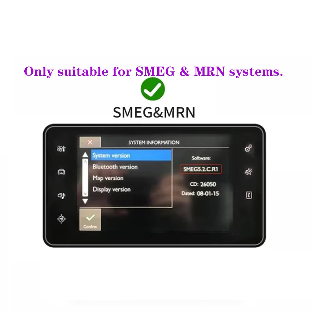 Wireless Carplay Android Auto Fits For Peugeot&Citroren SMEG&MRN NAC 208 308 508 3008&C4 DS3 DS4 DS5 Reverse Camera
