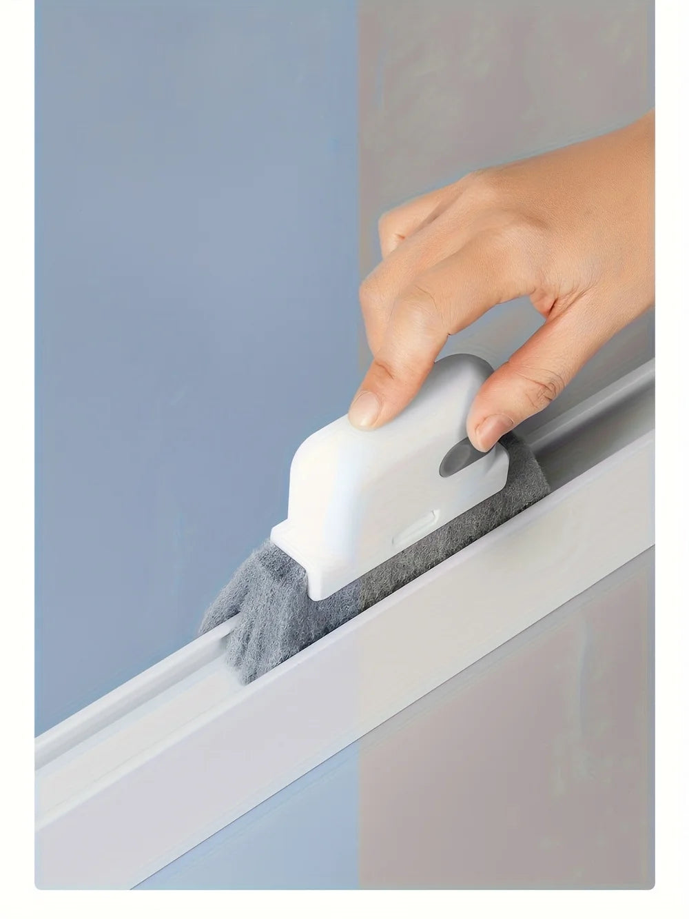 Detachable Window Slot Cleaning Brush Is Suitable for Simple Cleaning of Small Gaps in Window Guide Rails and Countertops