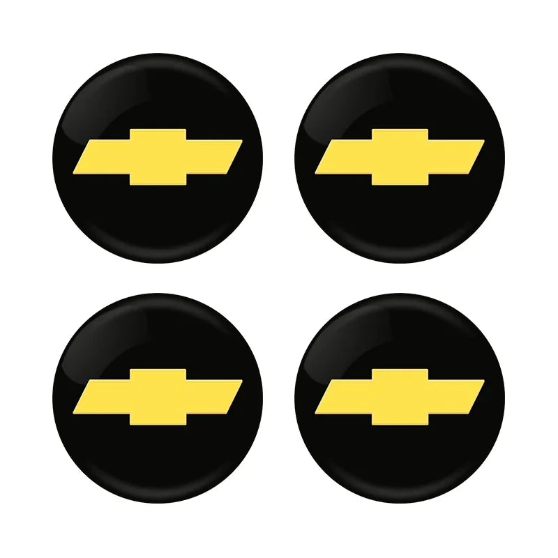 56mm Car Wheel Center Decal Hub Sticker for Chevrolet Logo Lacetti Aveo Cobalt Cruze Malibu Trax Camaro Sail Captiva Epica Lova