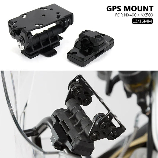For Honda NX400 NX 400 NX500 Nx 500 2024 Motorcycle Accessories Phone Holder Bracket GPS Navigation Bracket Mounting 13/16mm Rod