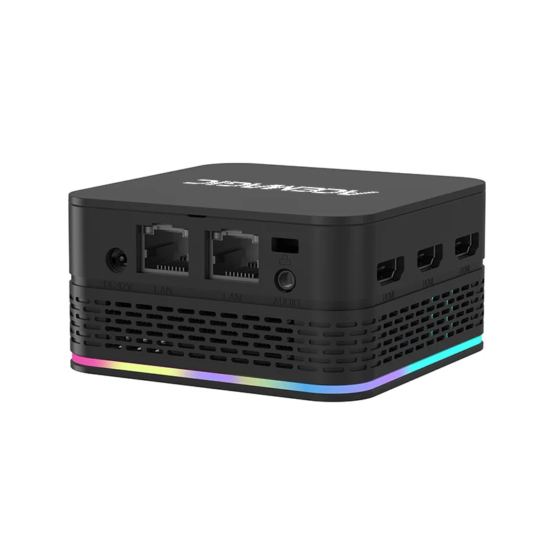 ACEMAGIC T9PLUS Mini PC Alder Lake-N100 LPDDR5 16G SSD512 WiFi 5 BT/4.2 Windows 11Pro RGB Surround Light