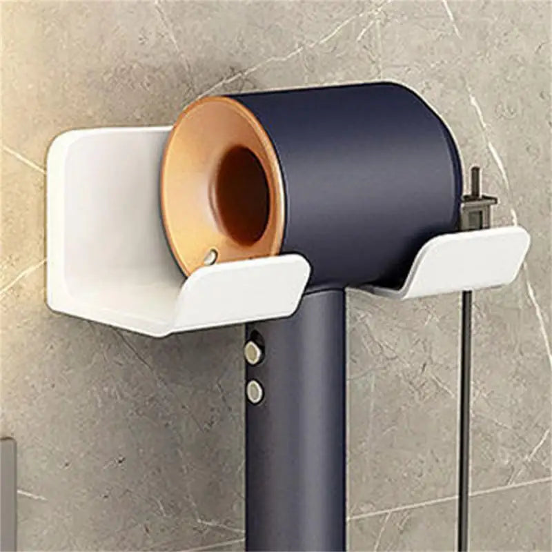Hair Dryer Bracket Wall Mounted Bathroom Rack Storage Rack Hanger Hair Dryer Holder Storage Sorting Bracket Bathroom Accessories