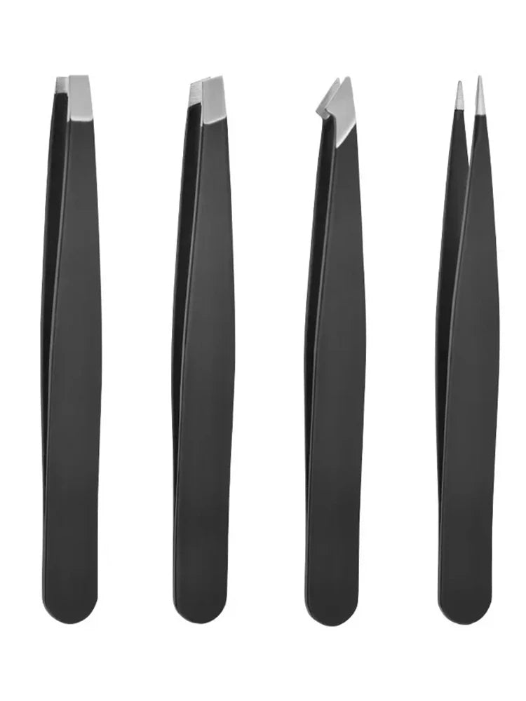 1pcs Eyebrow Tweezers Stainless Steel Face Hair Removal Eye Brow Trimmer Eyelash Clip Cosmetic Beauty Makeup Tools for Dropshipp