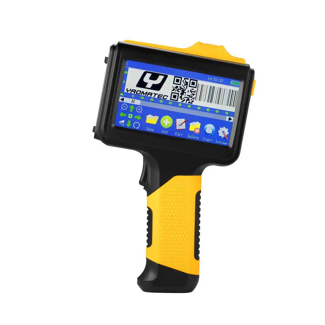 YAOMATEC 1790 12.7MM 28 Languages Code Date Number Logo High Quality Handheld Inkjet Printer Gun Portable Inkjet Coding Machine