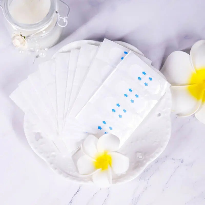 40pcs/10sheets V Lift Face Sticker Invisible Makeup Adhesive Lift Face Tape Slim Patch Breathable Sticker Lifting Tighten Chin